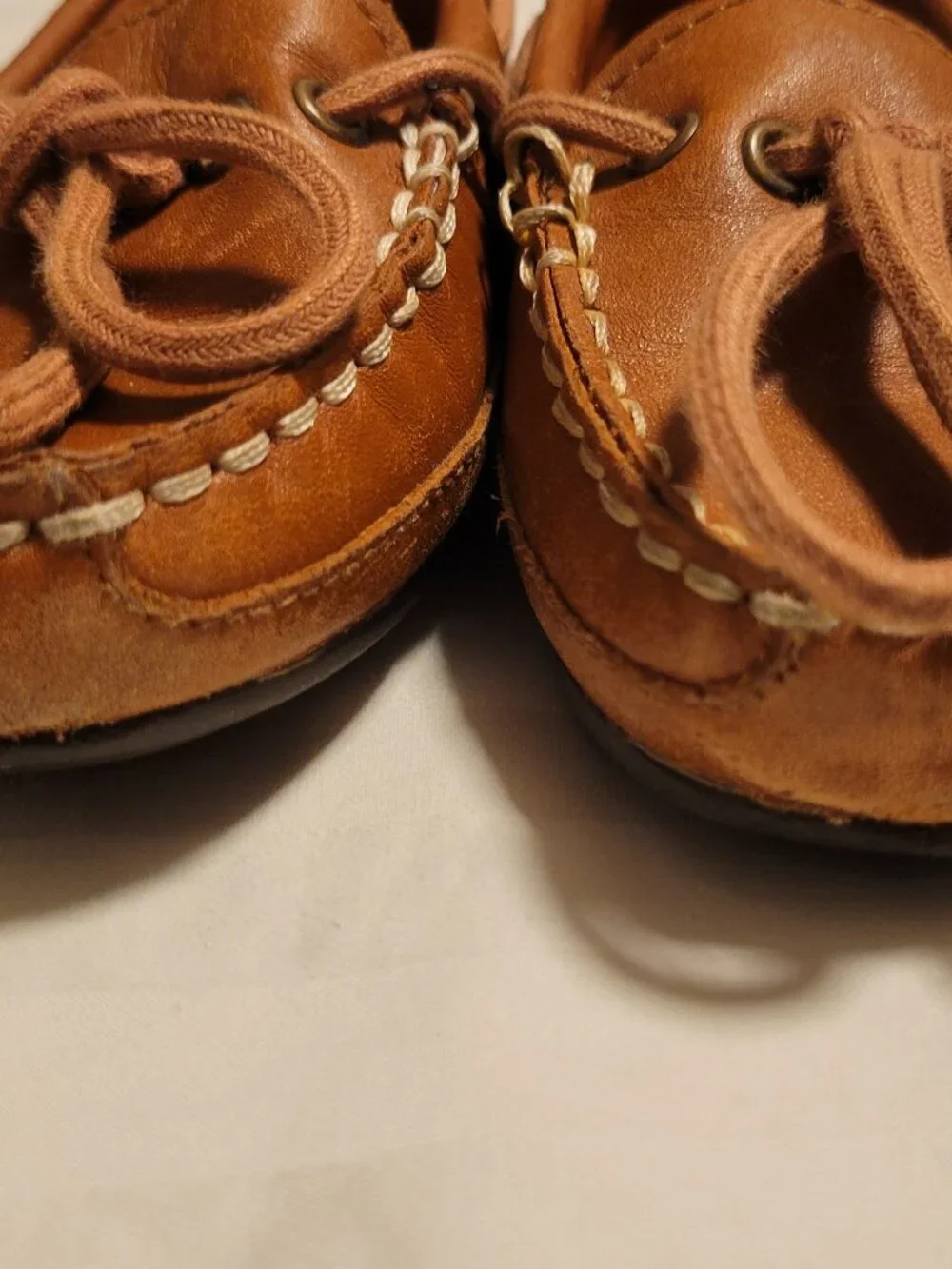 Cole Haan Tan Leather Moccasin Loafers Toddler Boys 8.5Y